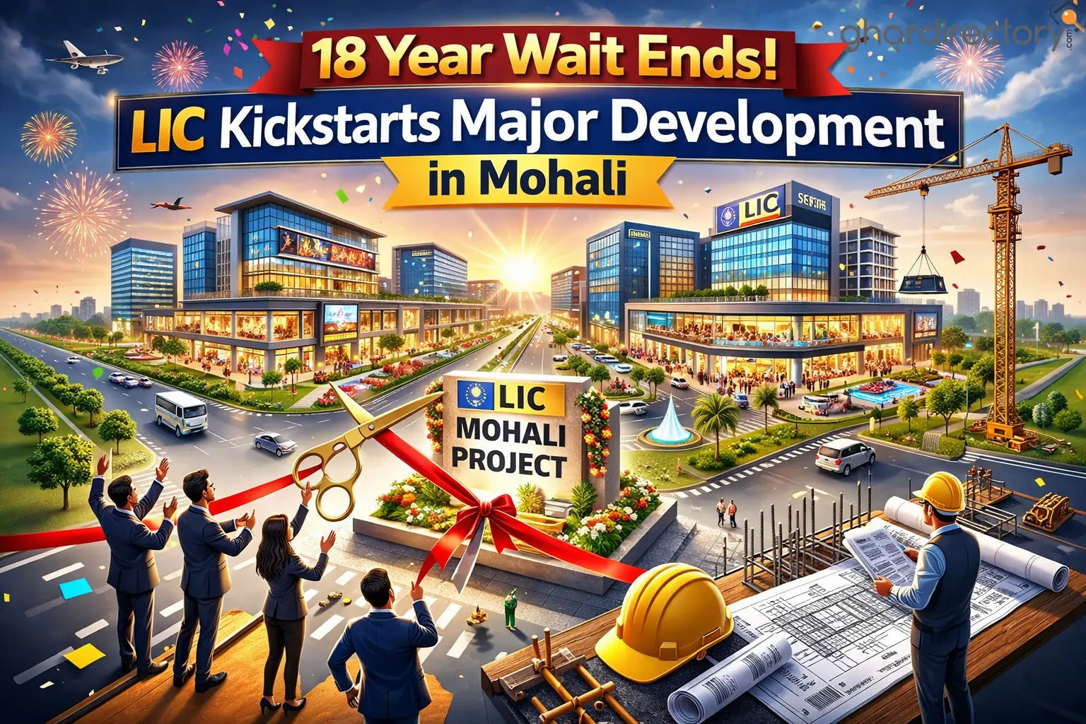18 Year Wait Ends LIC Kickstarts Major Development in Mohali2