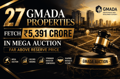 27 GMADA Properties Fetch ₹5,391 Crore in Mega Auction Far Above Reserve Price
