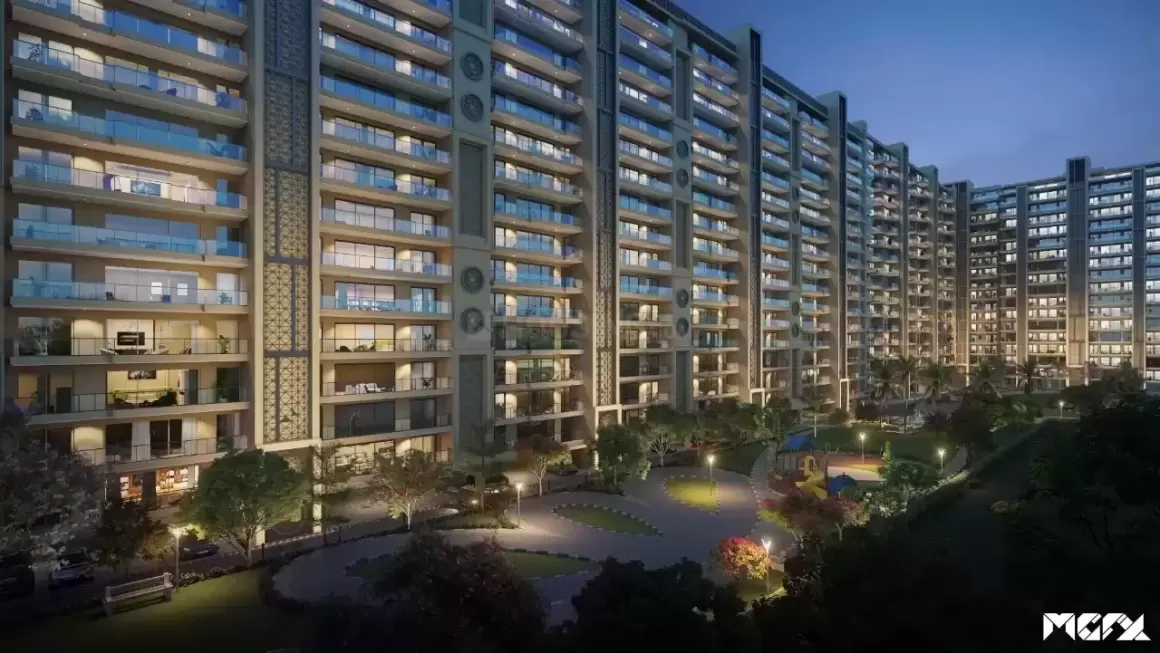 Luxury residential apartments for sale in Zirakpur at The Ananta Aspire.