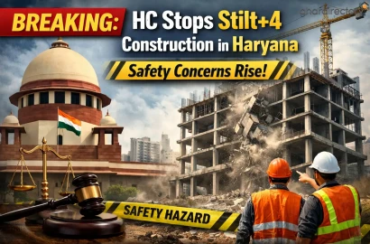 Breaking: HC Stops Stilt+4 Construction in Haryana Safety Concerns Rise
