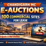 Chandigarh MC E-Auctions 100 Commercial Sites for Lease