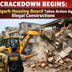 Crackdown Begins: Chandigarh Housing Board Takes Action Against Illegal Constructions