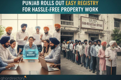 Game Changing Move: Punjab Rolls Out Easy Registry Initiative for Hassle Free Property Work