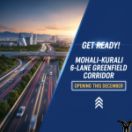 Get Ready! Mohali-Kurali 6 Lane Greenfield Corridor Opening This December