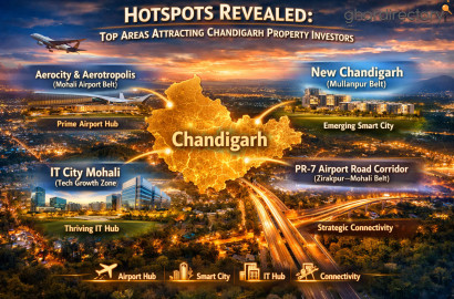 Hotspots Revealed: Top Areas Attracting Chandigarh Property Investors