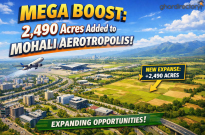 Mega Boost: 2,490 Acres Added to Mohali Aerotropolis