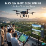 Panchkula Adopts Drone Mapping: A New Era of Urban Land Surveys
