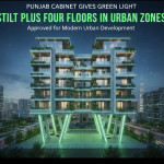 Punjab Cabinet Gives Green lights To Stilt Plus Four Floors in Urban Zones