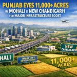 Punjab Eyes 11,000+ Acres in Mohali & New Chandigarh for Major Infrastructure Boost