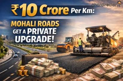 ₹10 Crore Per Km: Mohali Roads Get a Private Upgrade