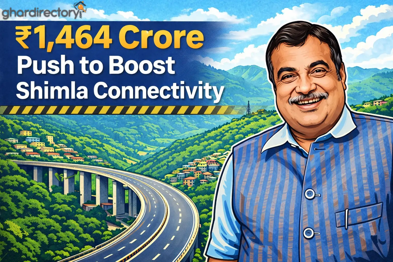 ₹1,464 Crore Push to Boost Shimla Connectivity (1)