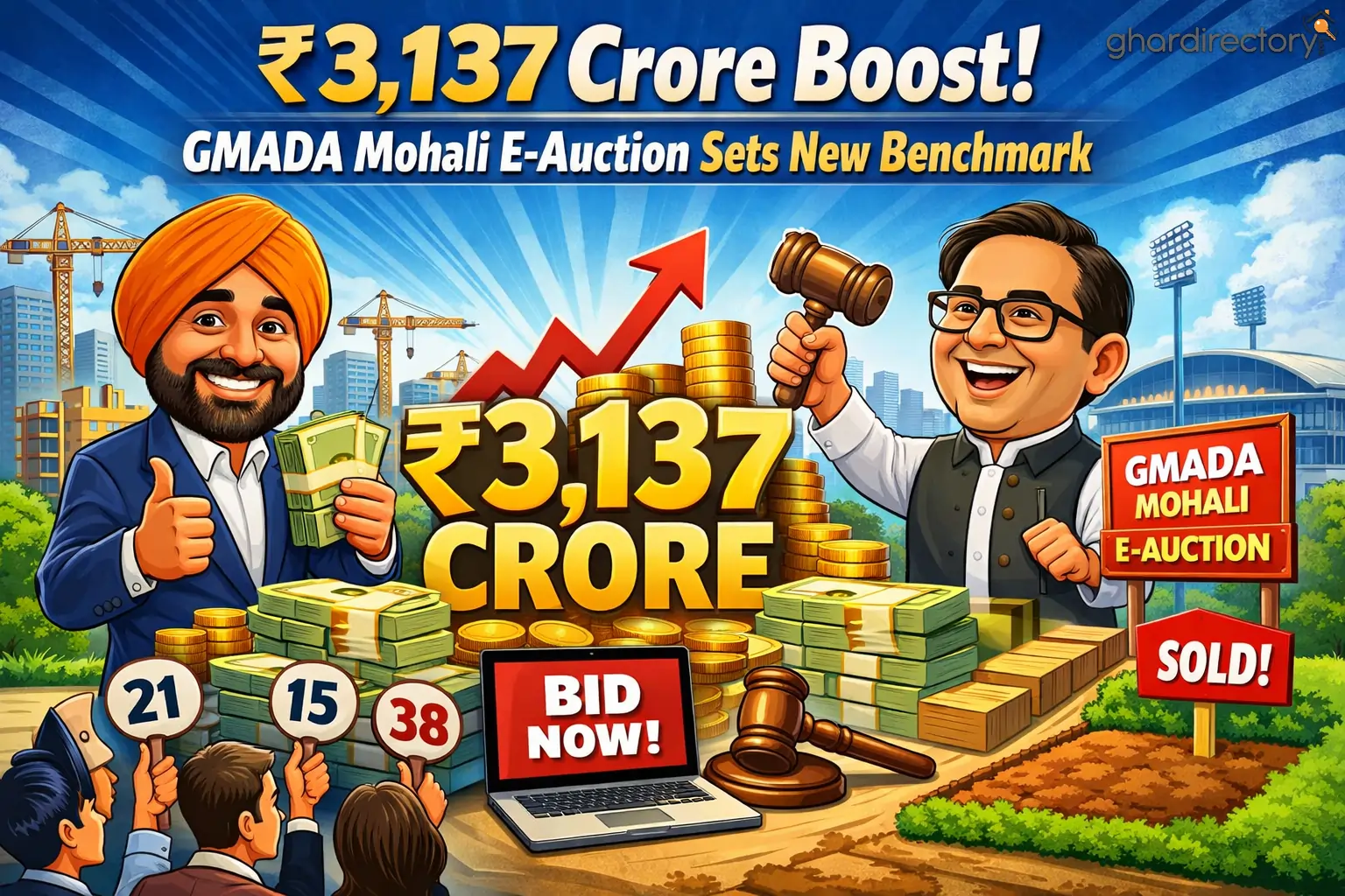 ₹3,137 Crore Boost_ GMADA Mohali E-Auction Sets New Benchmark (1)