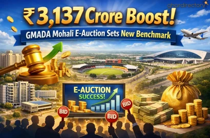 ₹3,137 Crore Boost: GMADA Mohali E-Auction Sets New Benchmark