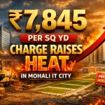 ₹7,845 Per Sq Yd Charge Raises Heat in Mohali IT City