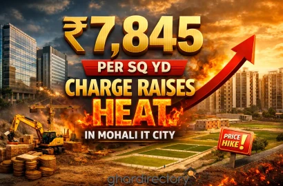 ₹7,845 Per Sq Yd Charge Raises Heat in Mohali IT City