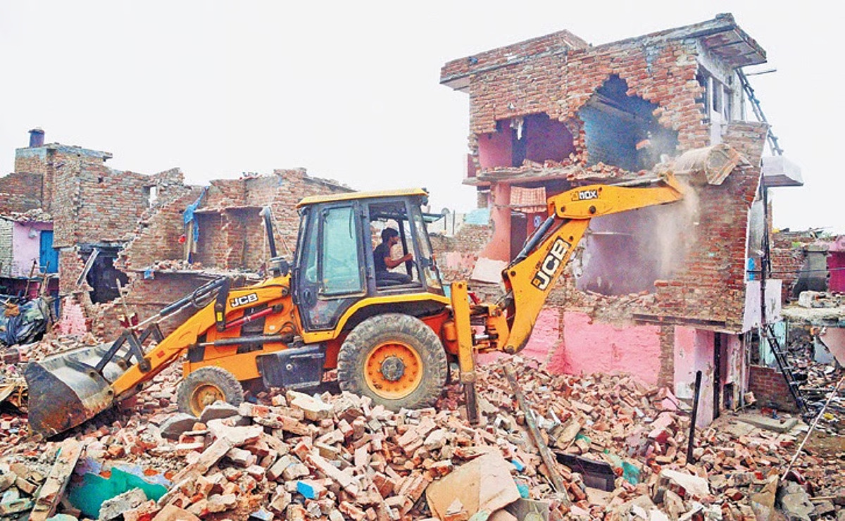 Slum-demolitions