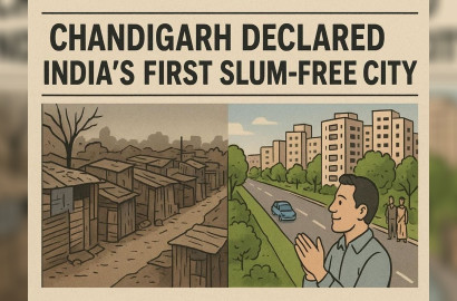 A Historic Milestone: Chandigarh Declared India’s First Slum-Free City