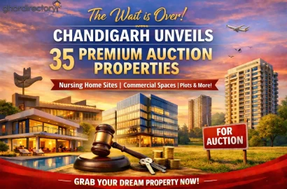 The Wait is Over: Chandigarh Unveils 35 Premium Auction Properties