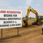 Land Acquisition Begins for Mohali Aerotropolis Blocks E–J, Covering 3,500 Acres